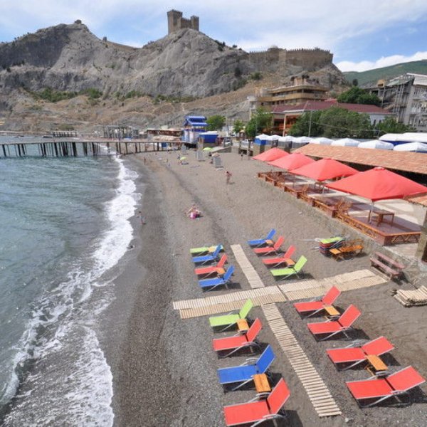 Отель Солдайя Судак пляж