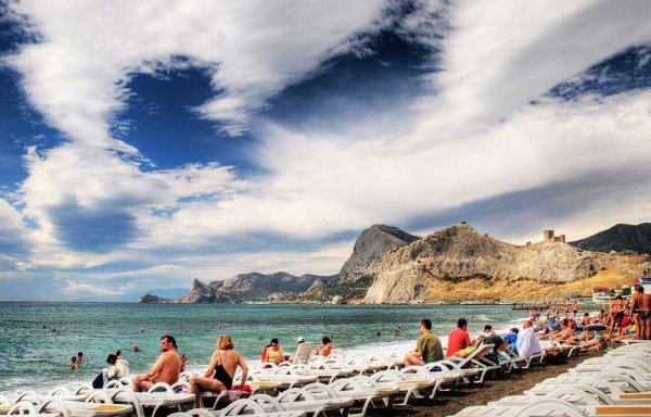 Судак Крым море пляж