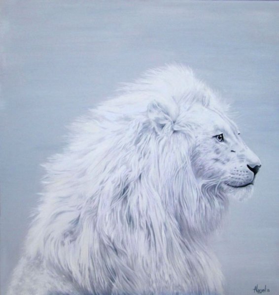 Белый Лев арт