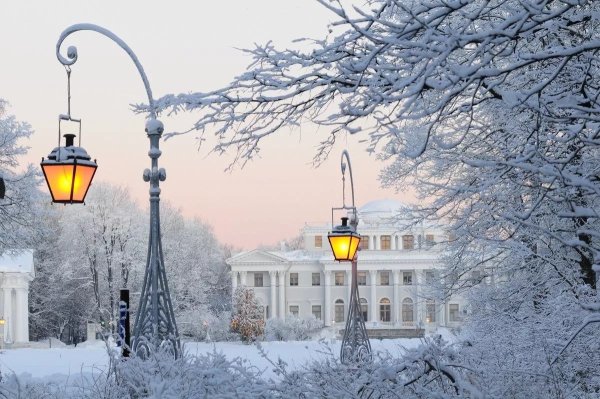 Заснеженный Питер