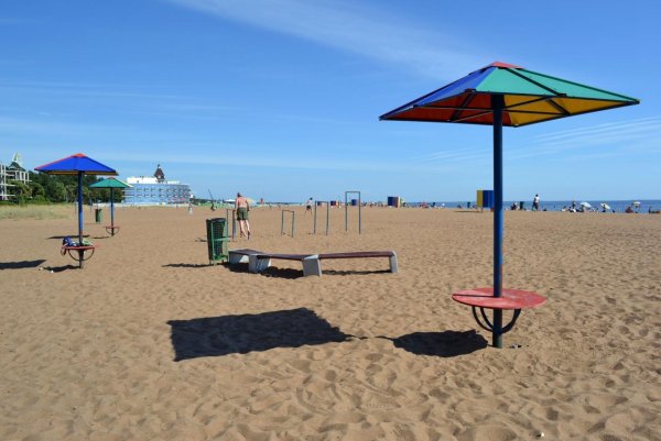 Зеленогорск парк пляж