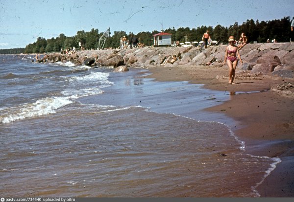 Зеленогорский пляж