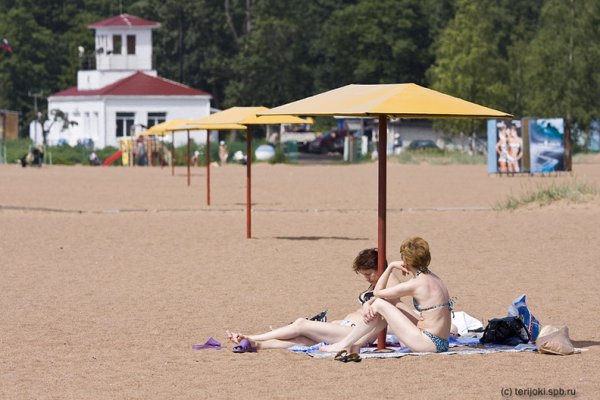 Новый пляж в Зеленогорске