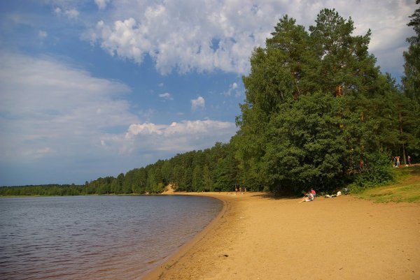 Большое Симагинское озеро Зеленогорск