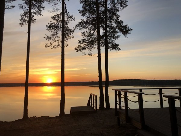 Озеро красавица Симагинское