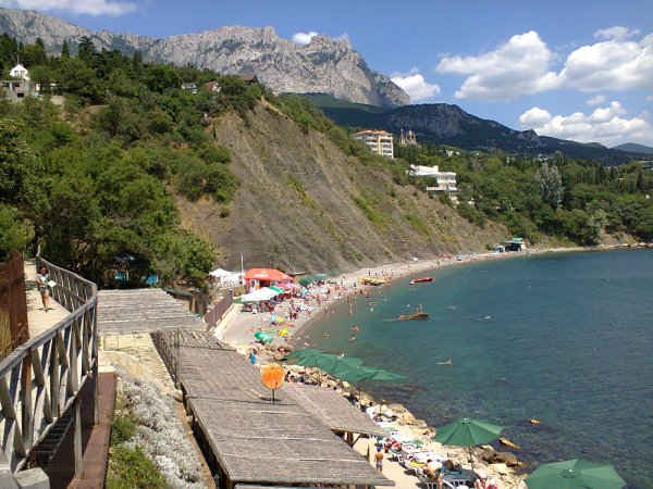 Алупка бухта Крым