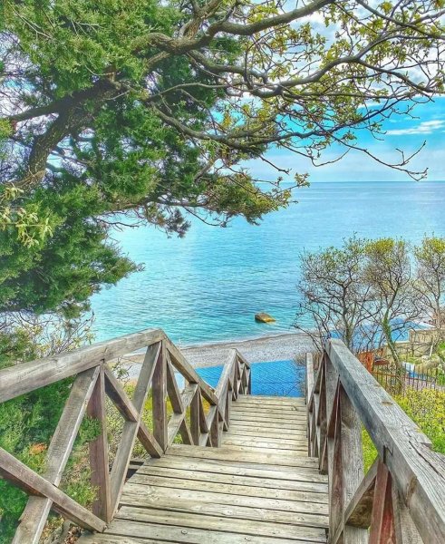 Алупка пляж