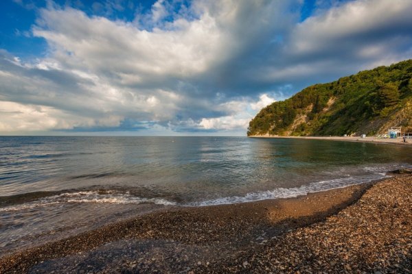 Джубга море пляж