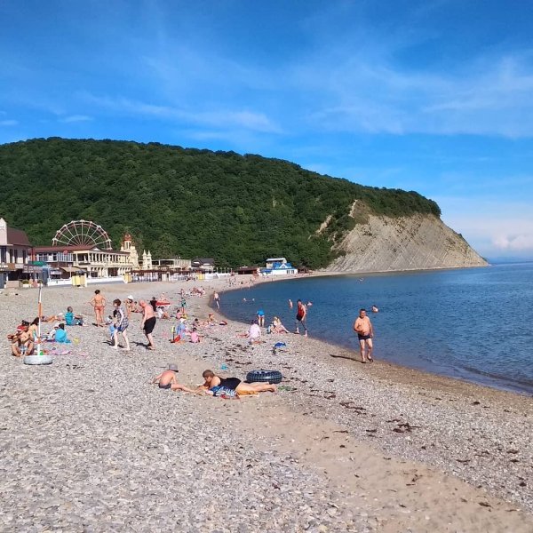 Пляж Норникель Архипо-Осиповка