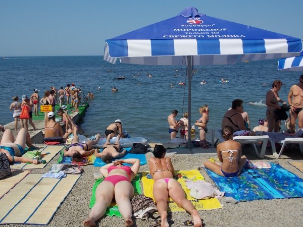 Юга Анапа чёрное море