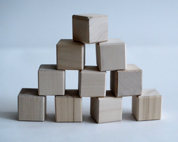 Композиция из кубиков