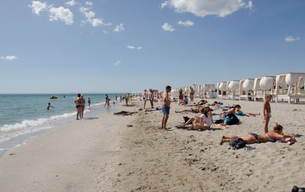 Крым Поповка пляж 2019