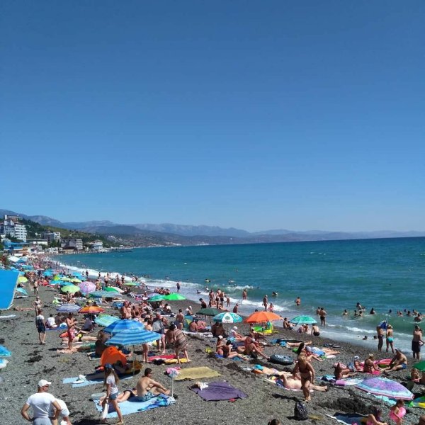 Алушта пляж