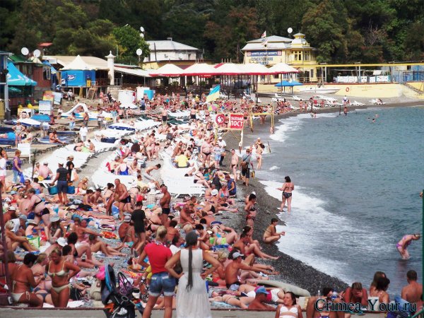 Муниципальный пляж Алушта