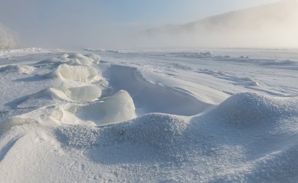 Енисей в Морозы