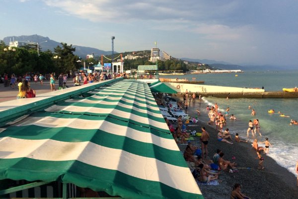 Алушта берег набережная