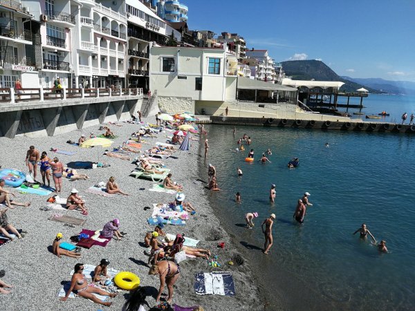 Крым поселок Утес Санта Барбара