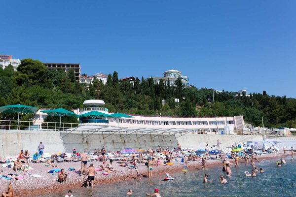 Крым Алушта пансионат морской уголок