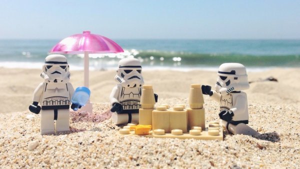 Лего пляж Оливье