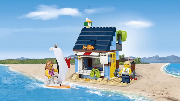 Конструктор LEGO creator 31063 отпуск у моря