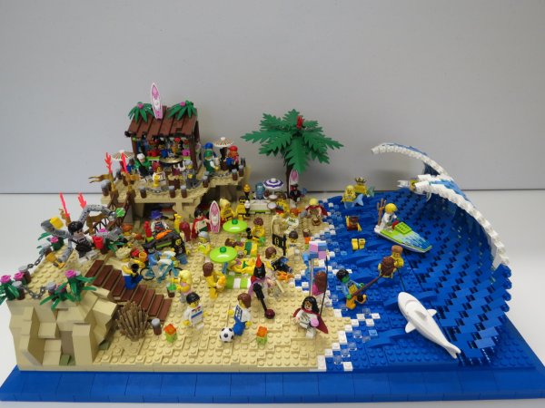 Лего море