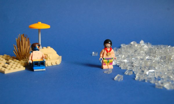 Лего для купания