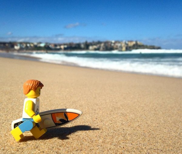 Лего пляж фигурки