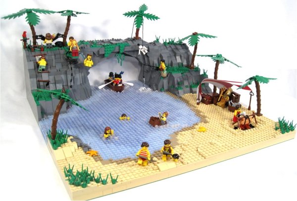 Лего лагерь спасения дикой природы