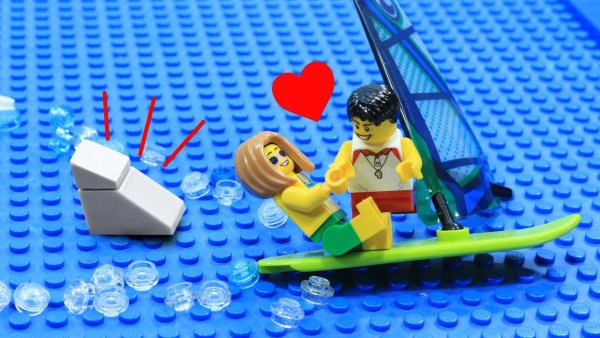 LEGO пляж Дельфин