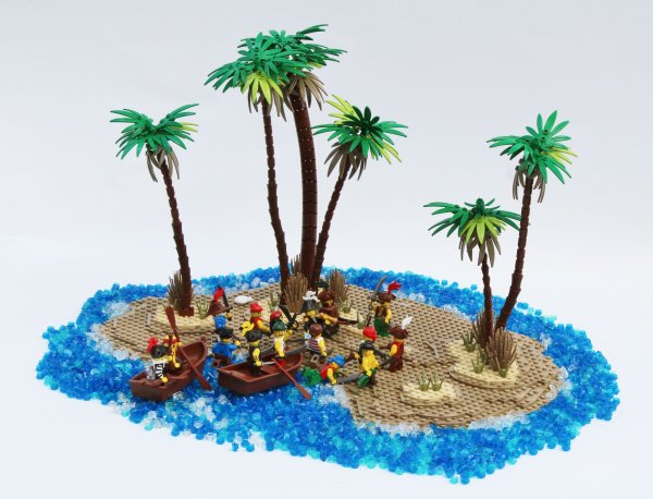 LEGO Pirates Island moc