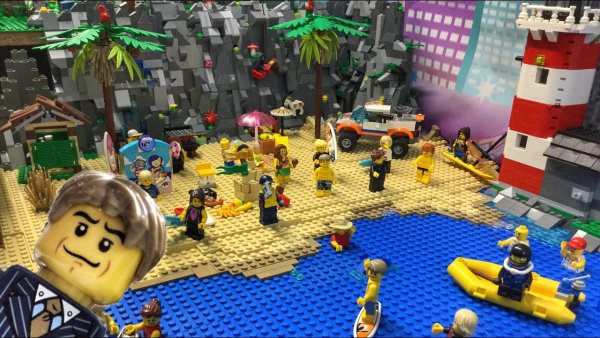 LEGO City пляж