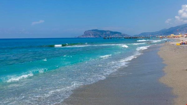 Турция Алания пляж Клеопатра