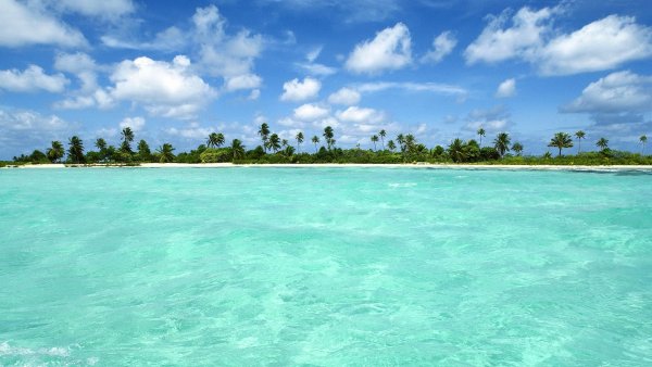 Парадиз остров Карибского моря