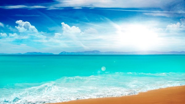 Солнце пляж