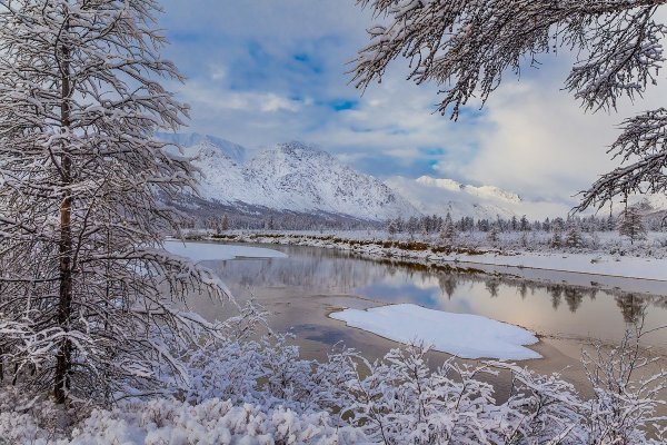 Якутская природа зимой