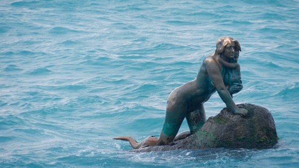 Мисхор Крым пляж Русалка