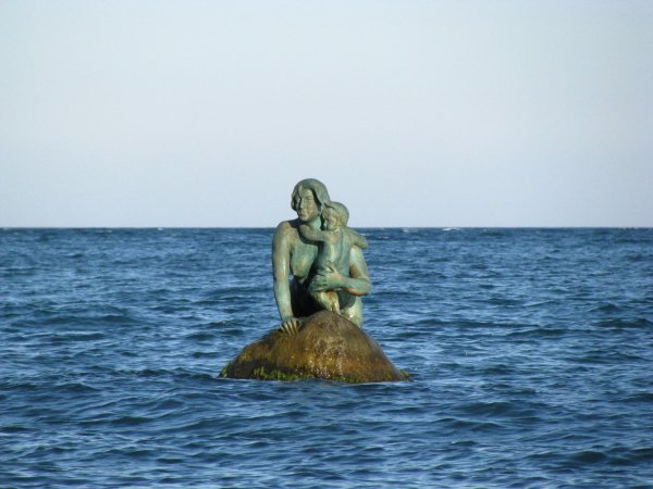 Скульптура Русалка Мисхор Крым
