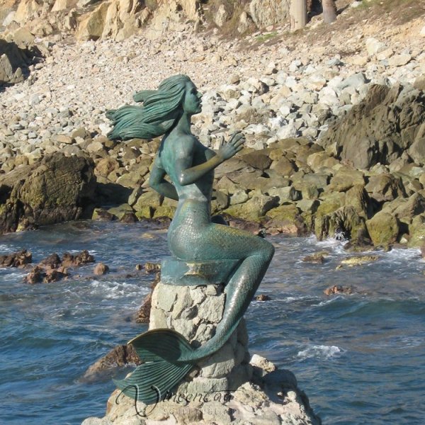 Мисхор Крым памятник Русалка на Камне