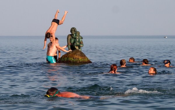 Мисхор пляж Русалка