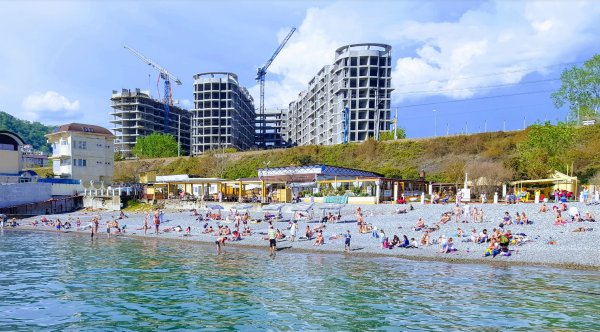 Мамайка пляж Русалочка