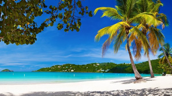 Карибский пляж