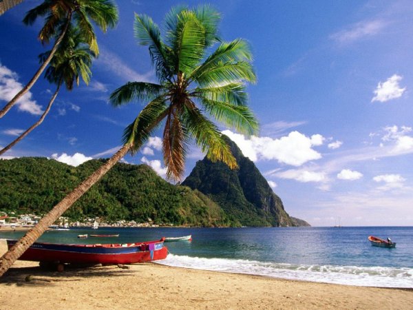 Остров сент-Люсия Карибы