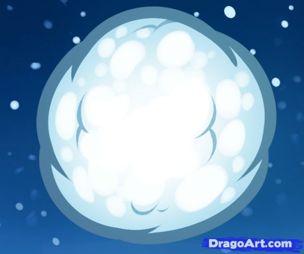 Снежки мультяшные