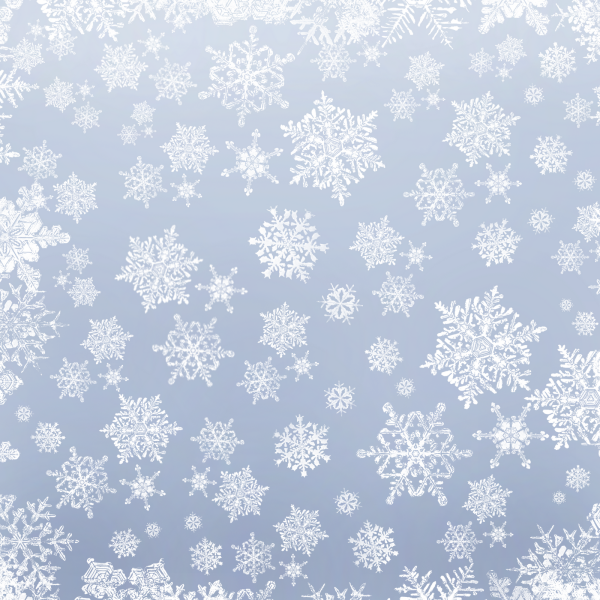 Фон снежинки