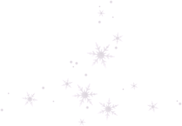 Фон снежинки на прозрачном фоне