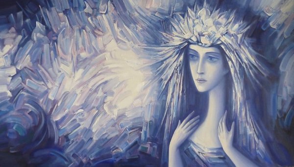 Снежная Королева живопись