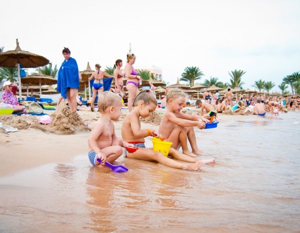 Развлечения на пляже для детей