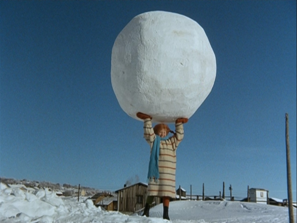 Самый большой снежок