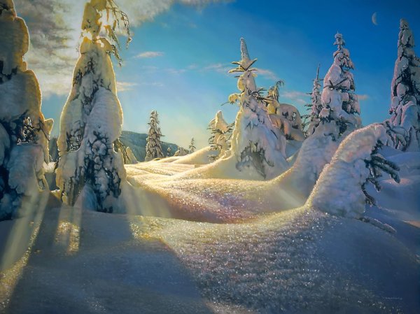 Ричард Мравик художник пейзажи