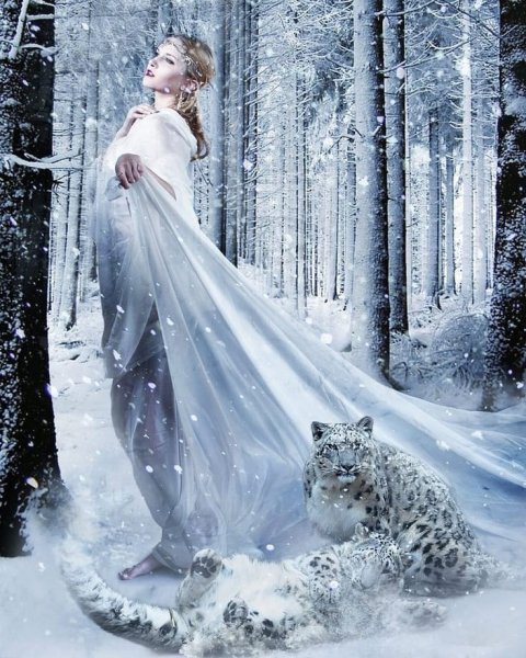 Красавица зима